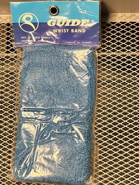 Vintage Guide Wrist Band 70's Blue New in Package
